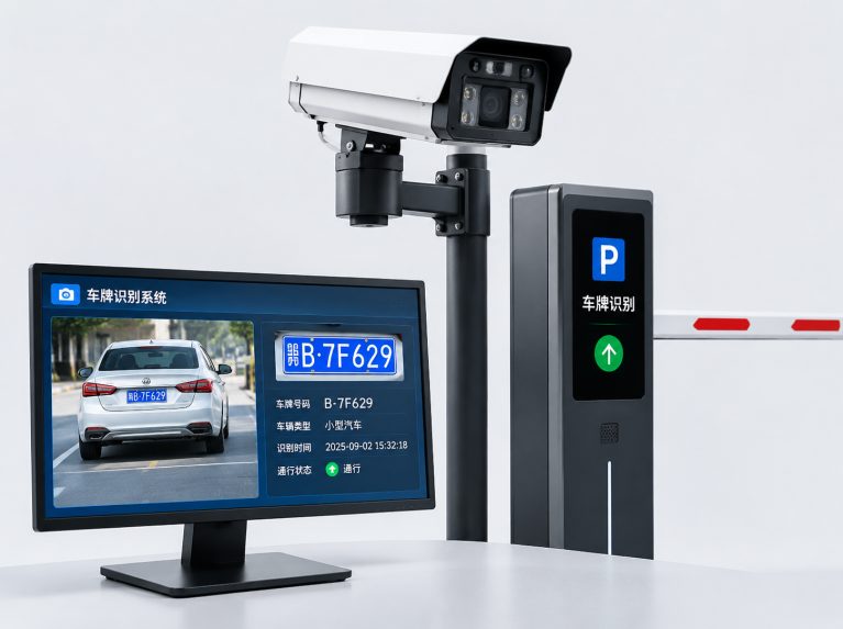 高清车牌识别一体机